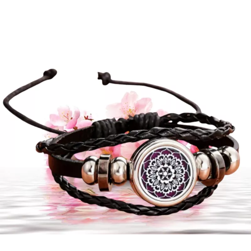 Bracelet diffuseur d'huile essentielle