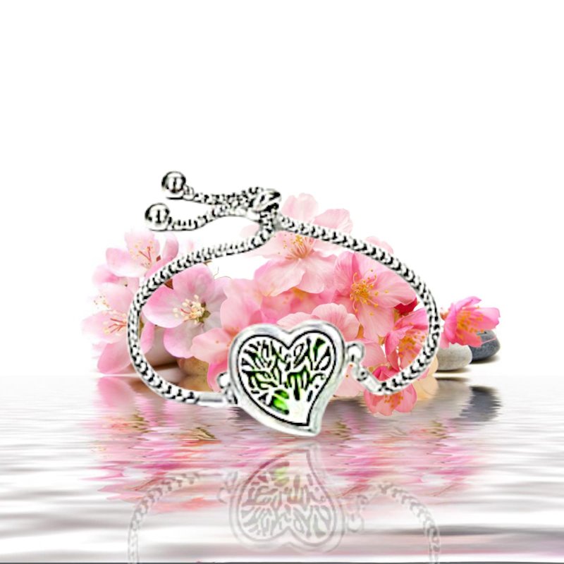 Bracelet diffuseur d'huiles essentielles