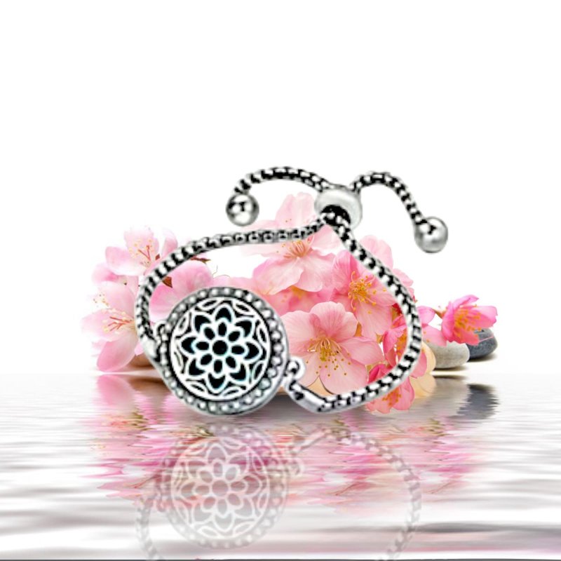 Bracelet diffuseur d'huiles essentielles