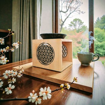 Brûleur Deluxe Fleur de vie