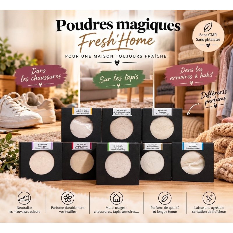 Fresh'Home Poudre magique